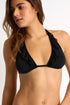 Shan Mia Mesh triangle bikini top